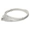 Add-On 3FT RJ-45 MALE TO RJ-45 MALE CAT6A STRAIGHT WHITE SLIM UTP COPPER PVC ADD-3FSLCAT6A-WE - alternate 2